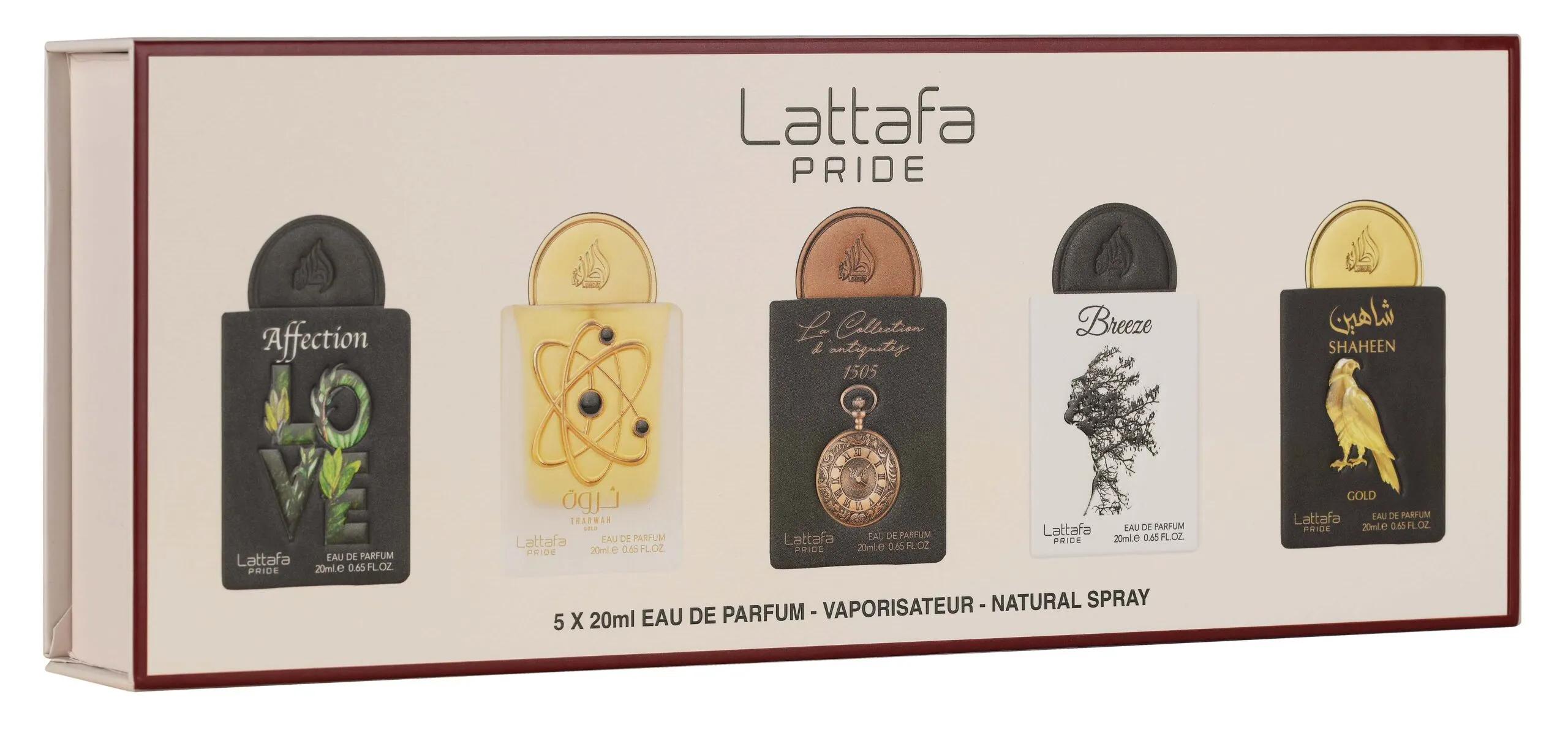 Lattafa Pride Gift Set Collection No. 1 (5 x 20ml)