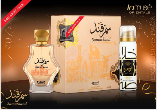 Samarkand With 50ml Deodorant by La Muse 100 Ml