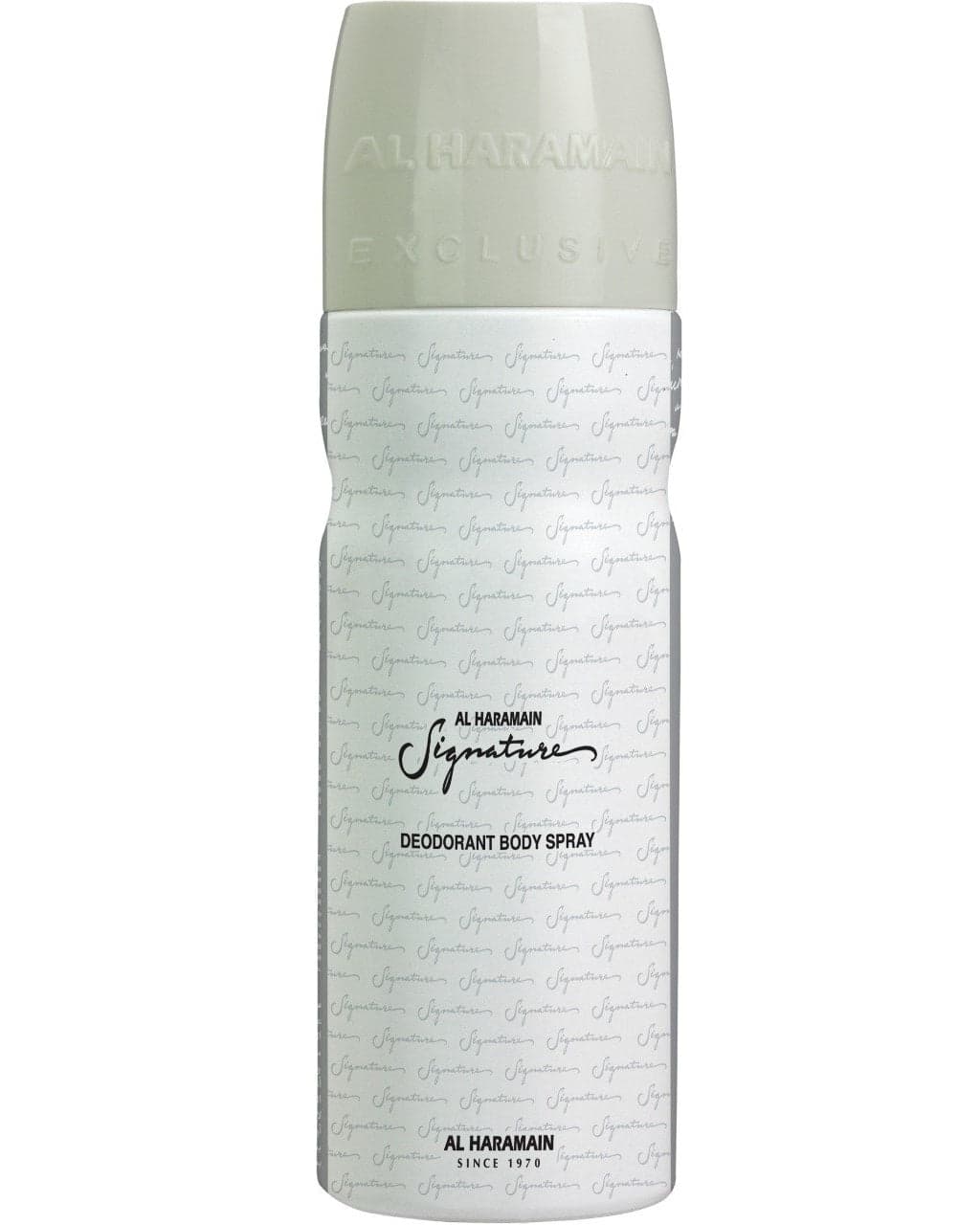 Signature Deodorant body spray by Al Haramain