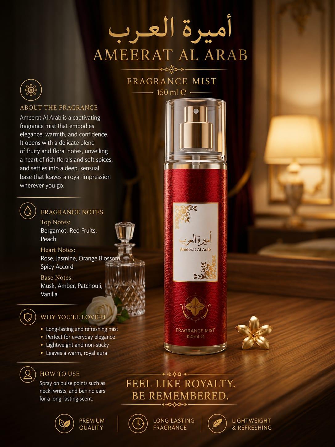 Ameerat Al Arab Fragrance Mist 150ml
