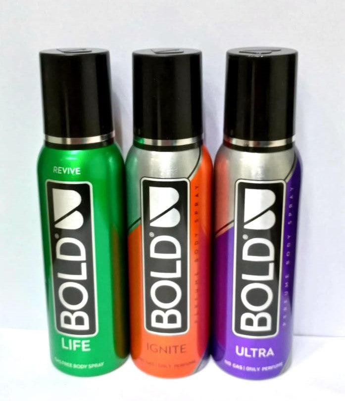Bold Body Spray 120Ml
