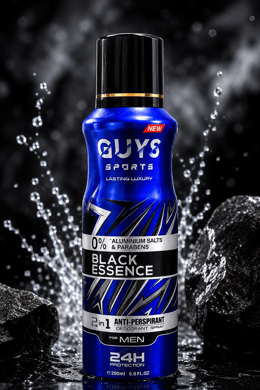 GUYS Sports Black Essence Deodorant Spray 200ml