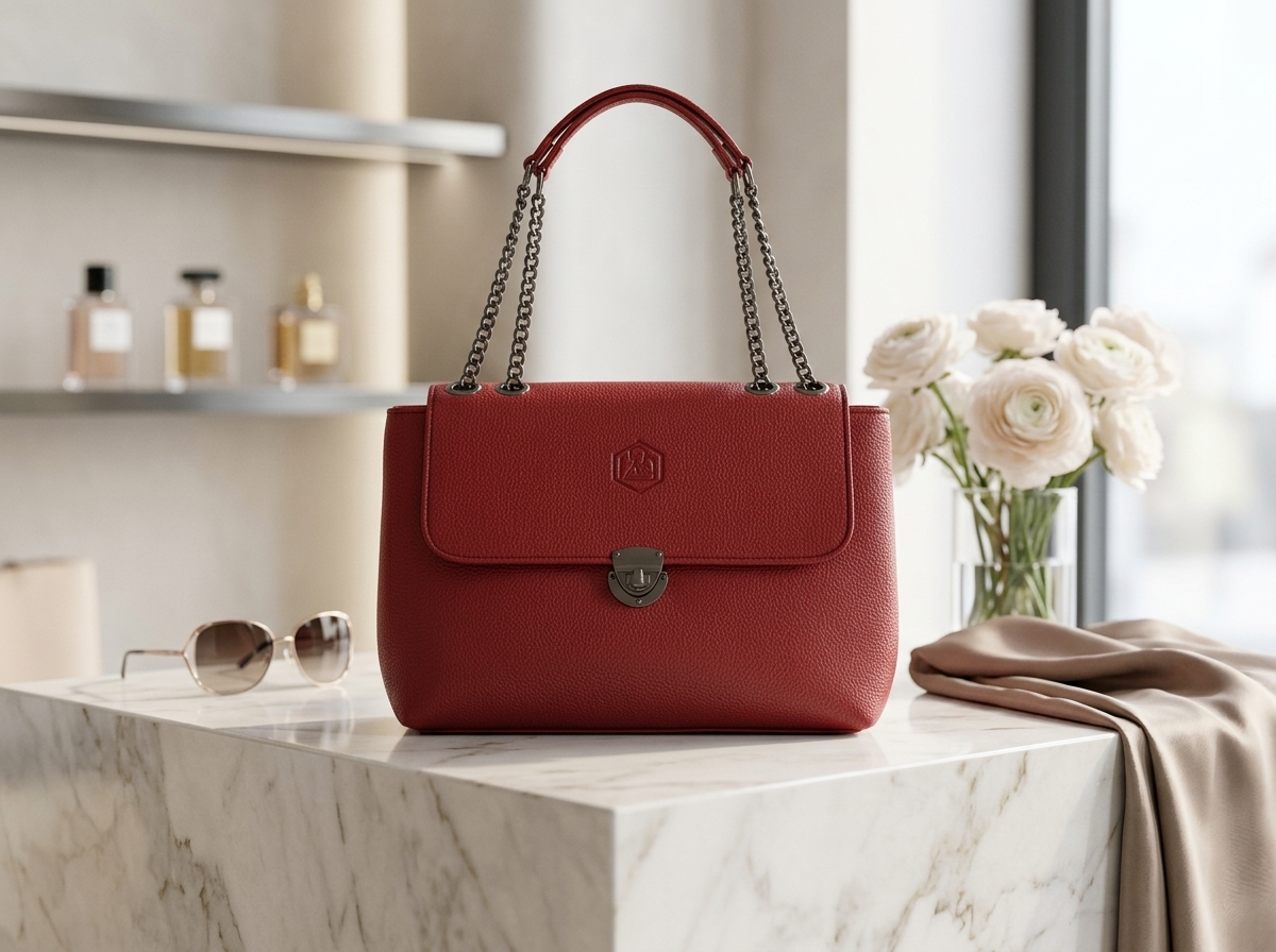 Pakistani Women Chain Shoulder Handbag view 3