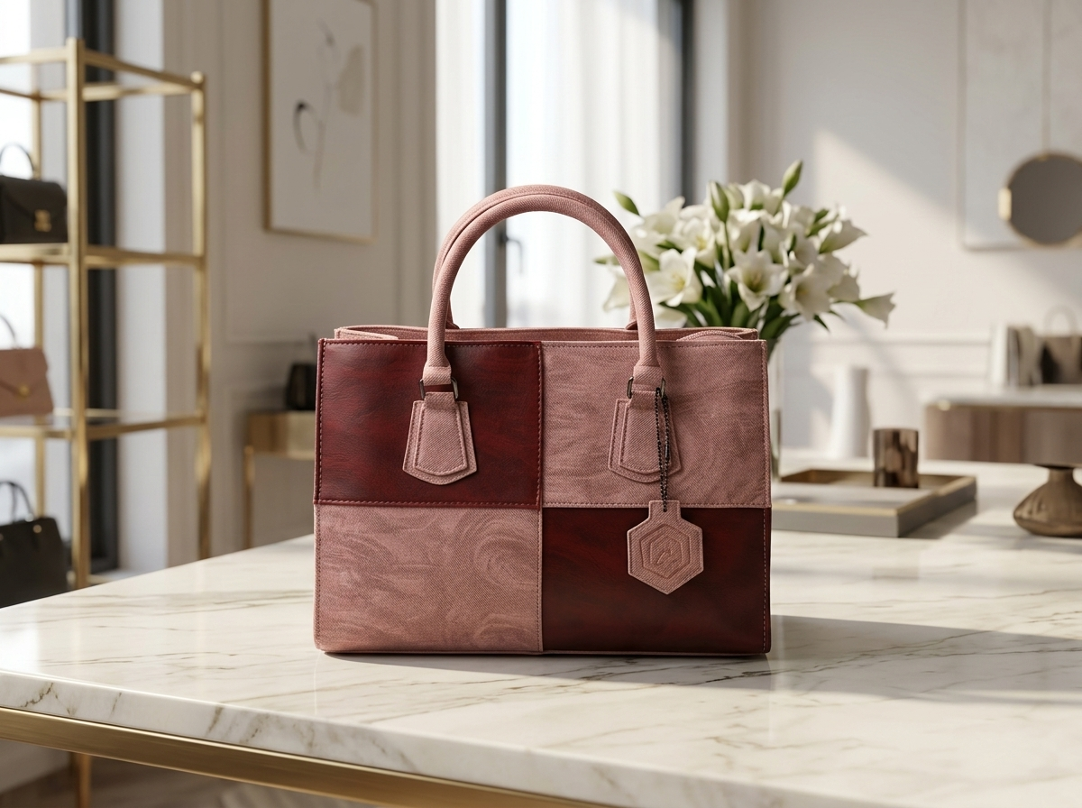 Pakistani Women Patchwork Handbag view 4
