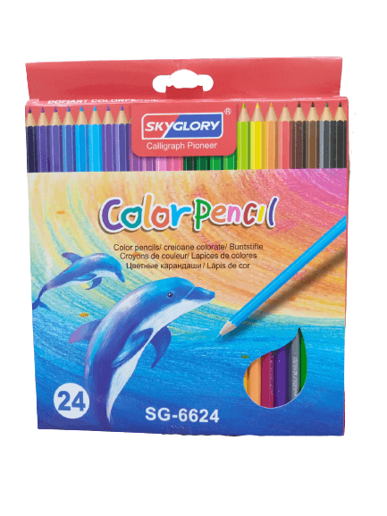 Sky Glory Color Pencil 24 Colors