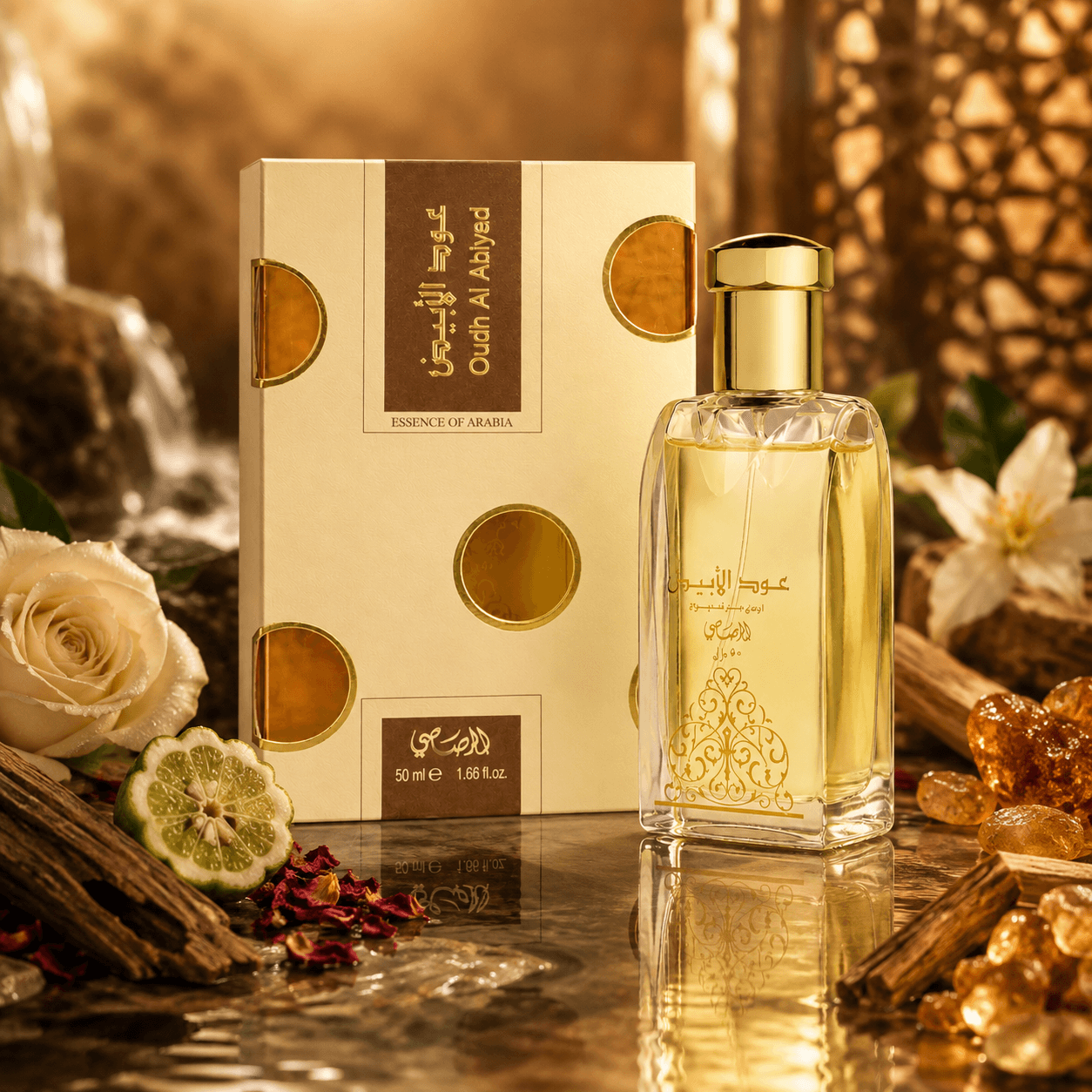Oudh Al Abiyad EDP by Rasasi 50ml