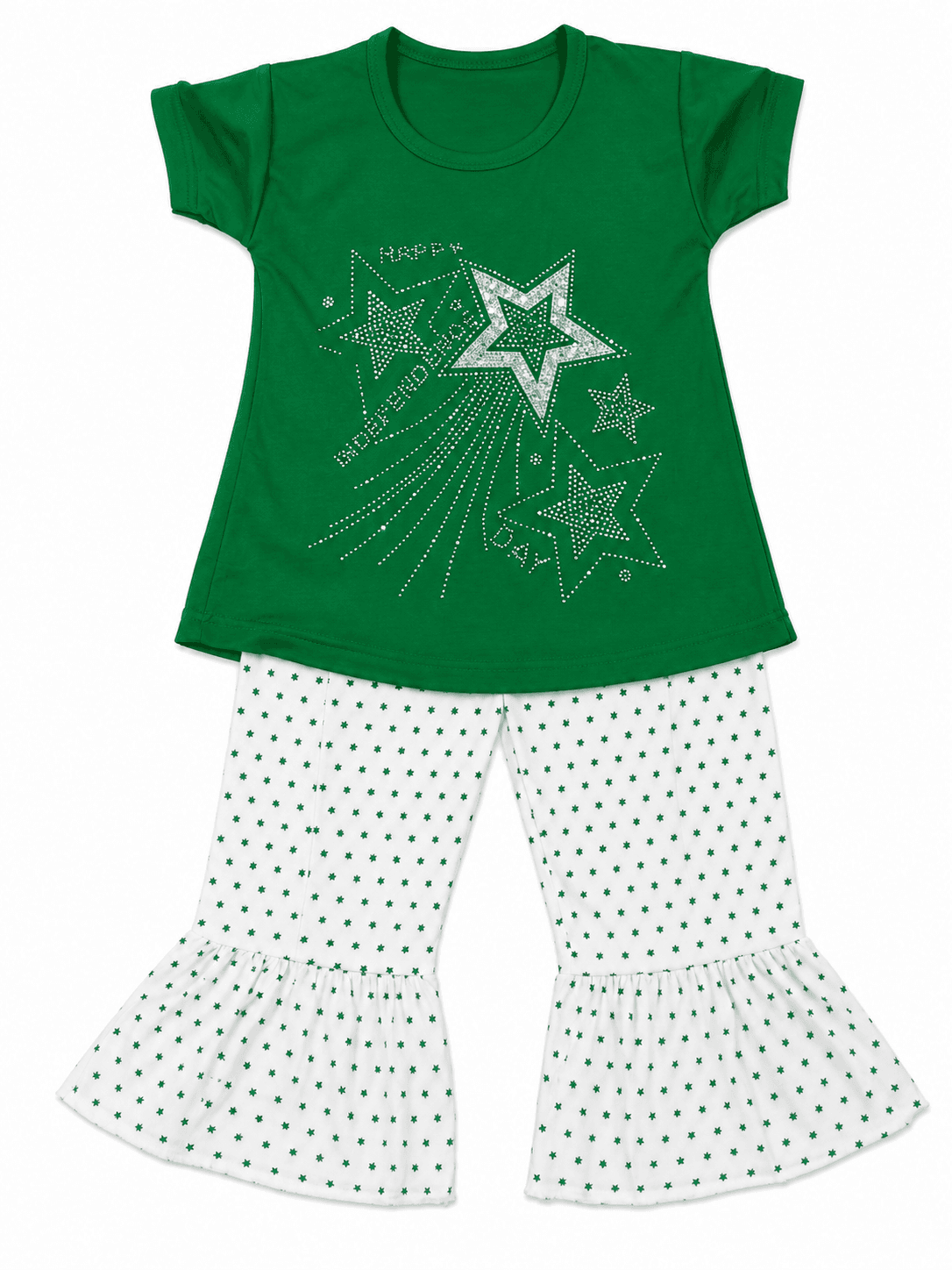 14 August Baby 2 Piece Suit Happy Independence Day