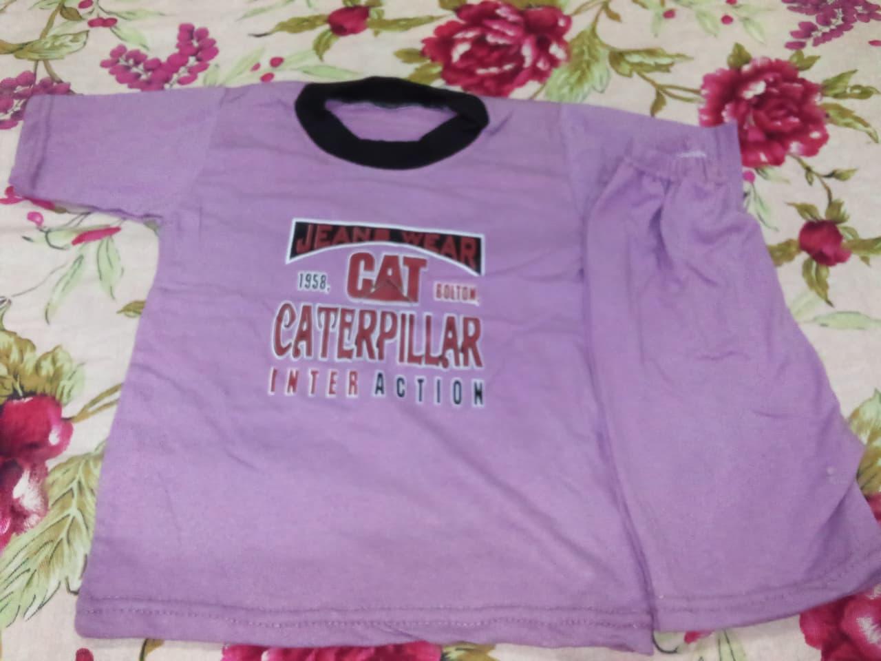 Baba Suit Cat Caterpillar Purple