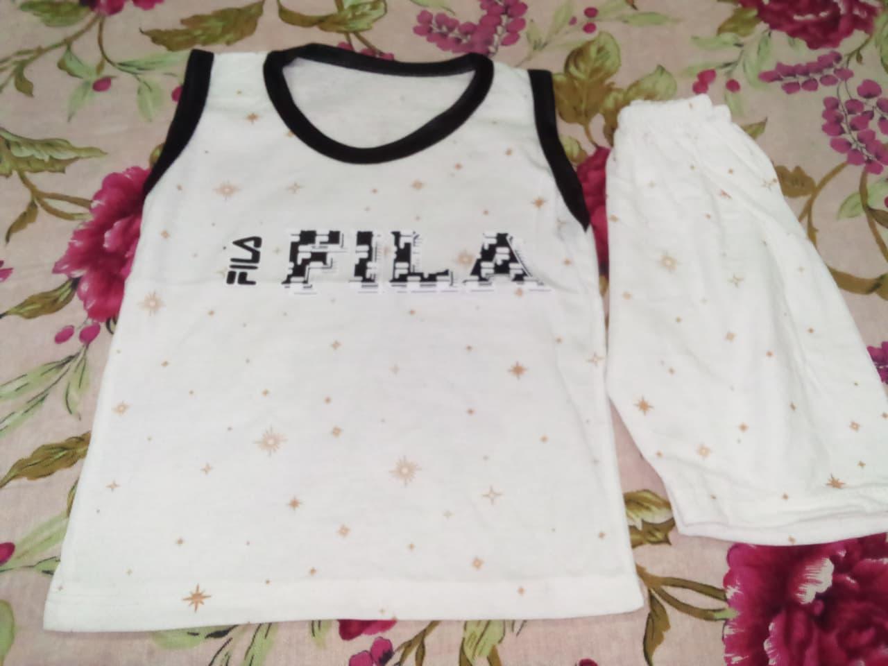 Baba Suit Fila Stars Black