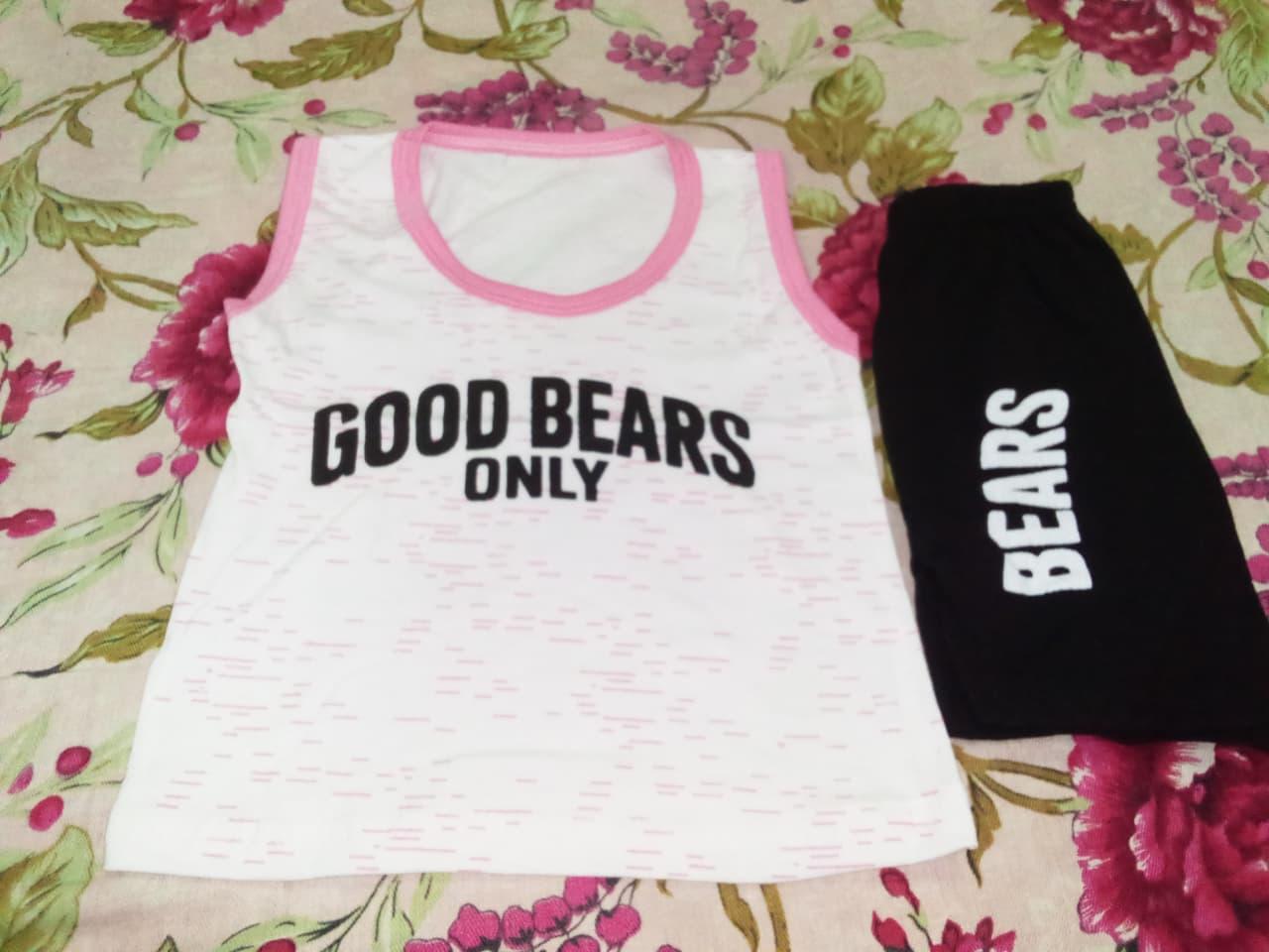 Baba Suit Good Bears Only Pink