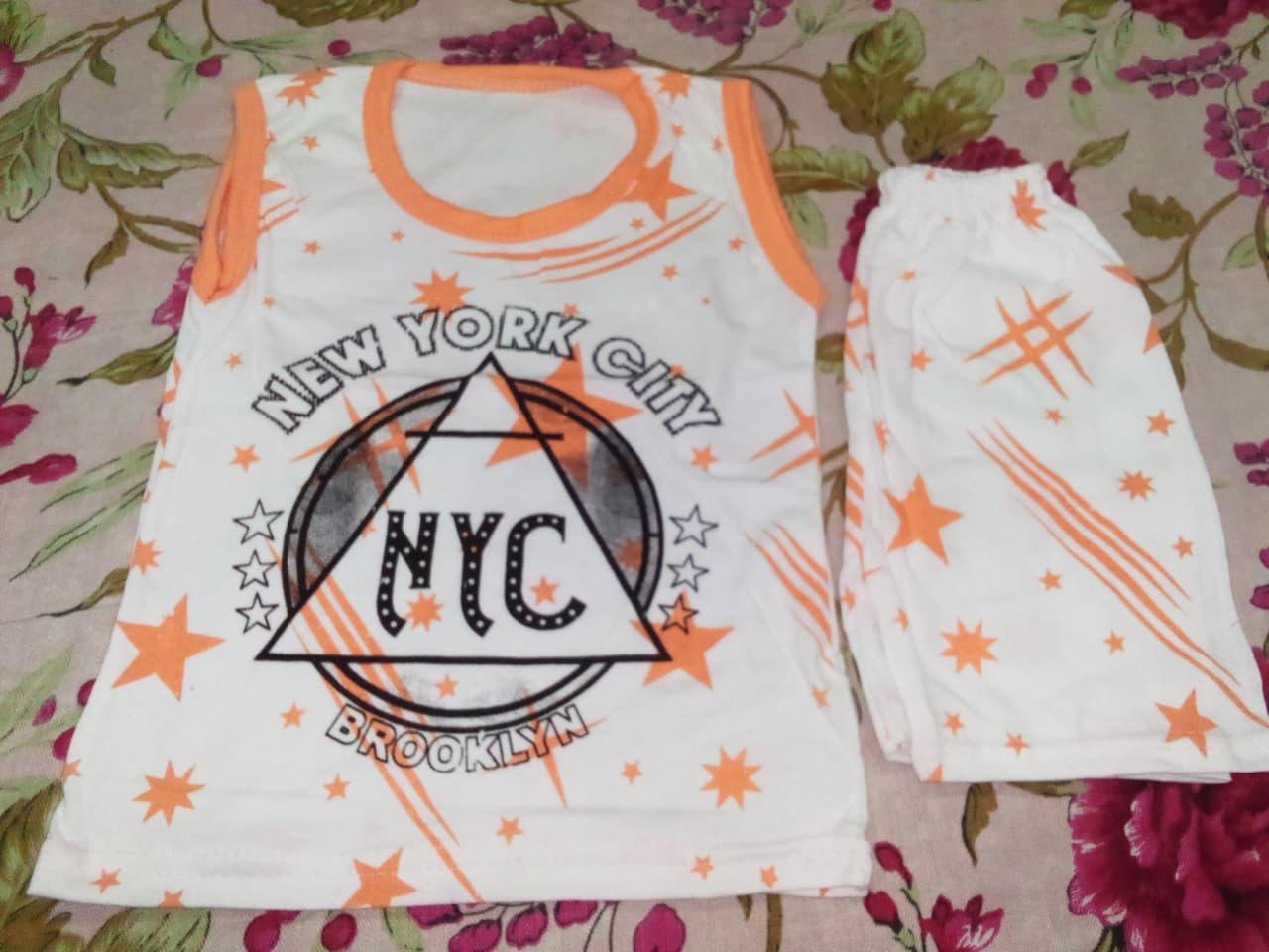 Baba Suit NYC Stars Orange