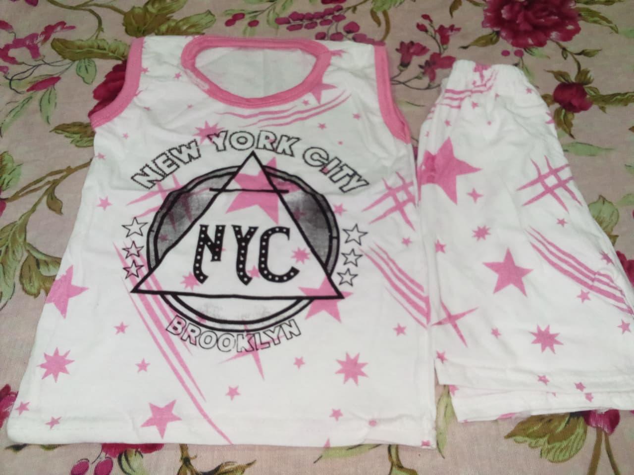 Baba Suit NYC Stars Pink
