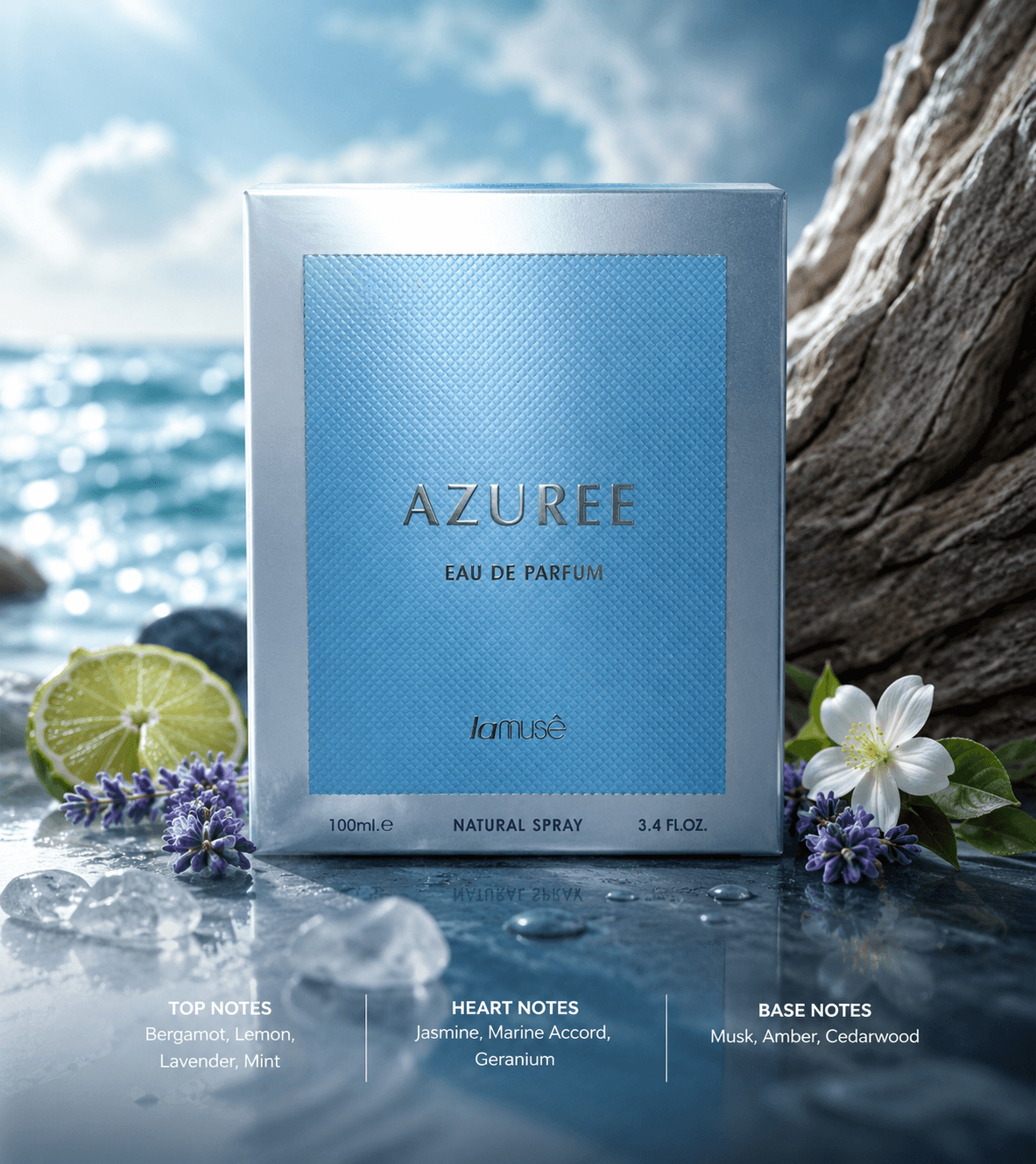 Lamuse Azuree Eau de Parfum 100ml