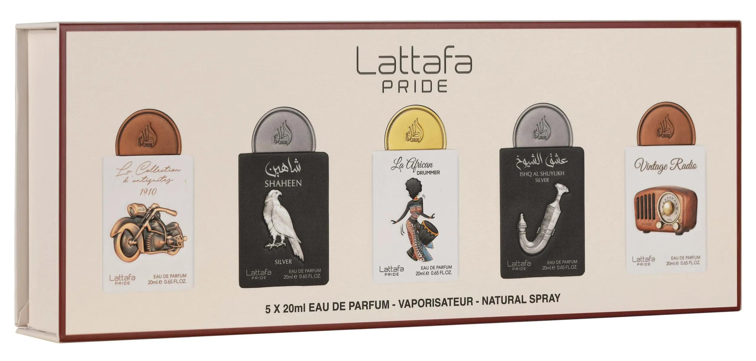 Lattafa Pride Gift Set Collection No. 5 (5 x 20ml)