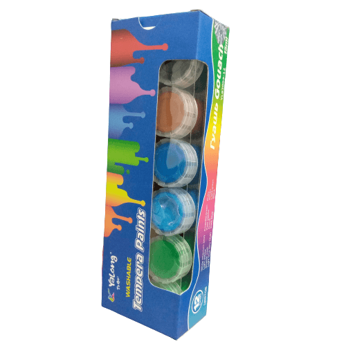 Washable Tempera Paints 12 Colors