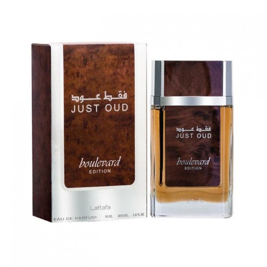 Lattafa UAE Just Oud Boulevard Perfume - 90 Ml
