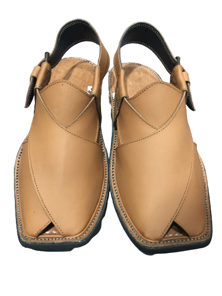 Handmade Peshawari Kheri For Men Khaki
