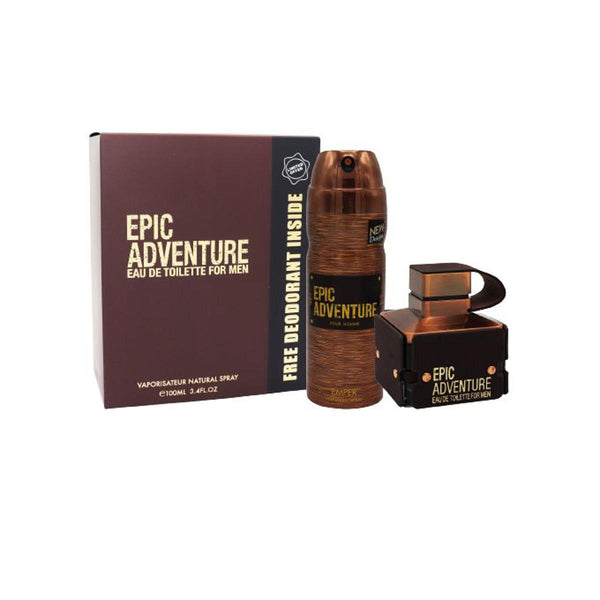 Epic Adventure EDT for Men by Emper