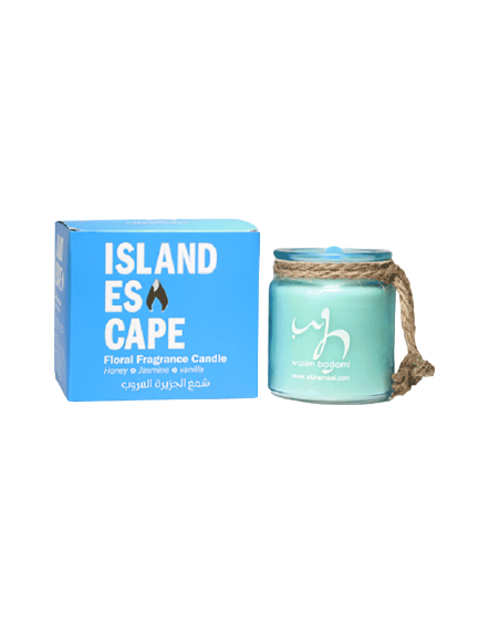 Island Escape Scented Candle WB by Hemani