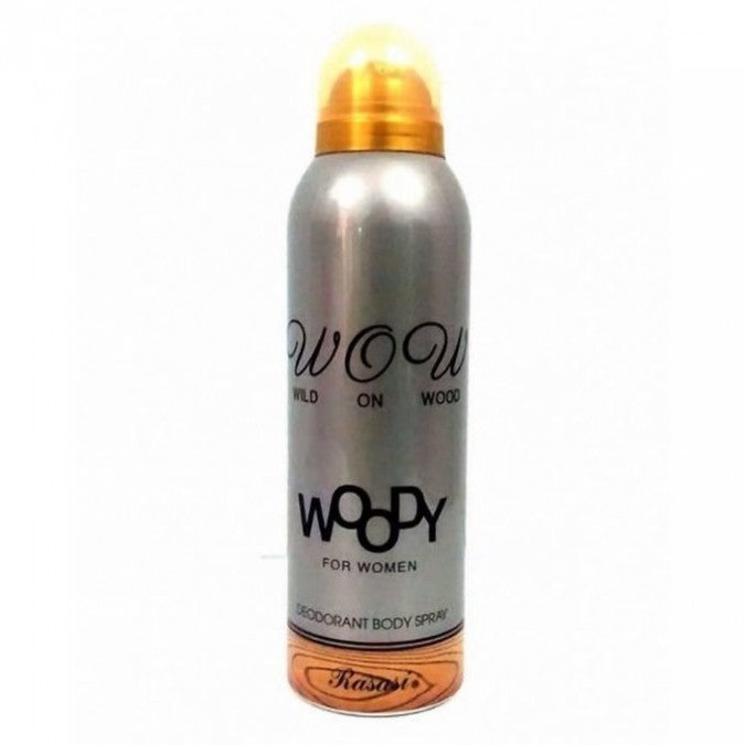 RASASI Wow Woody Body Spray For Women Fragrance Asan Bazaar
