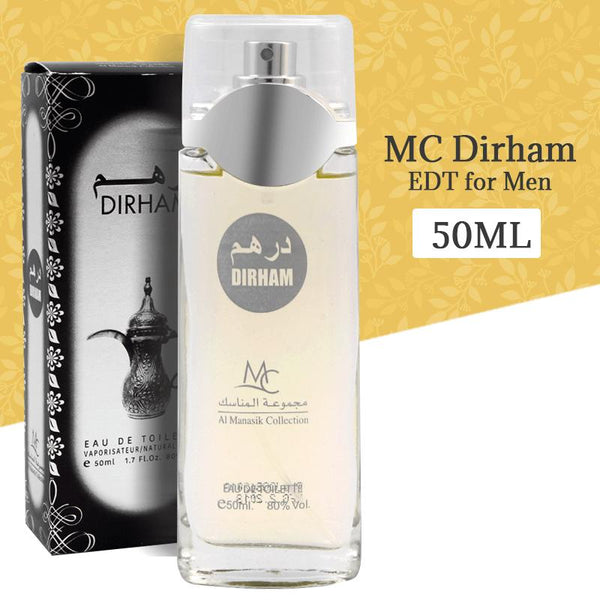 MC Dirham EDT for Men, 50ML