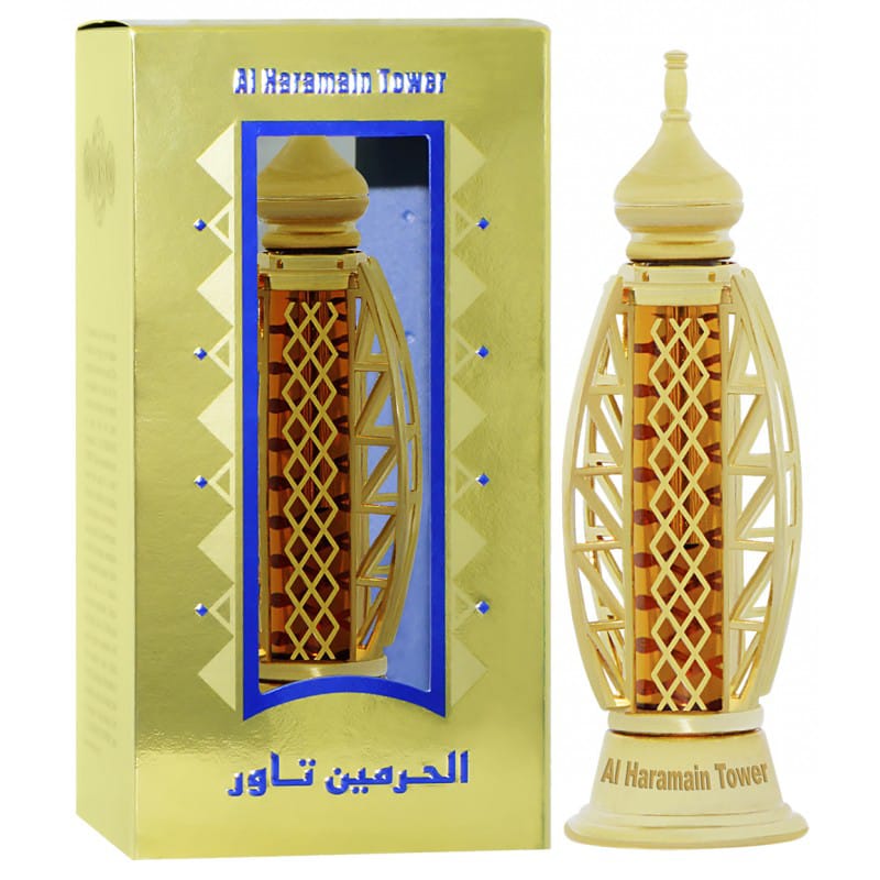 Al Haramain Tower Perfume Gold - 20ML