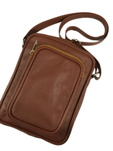Load image into Gallery viewer, Leather Cross Bag Men and Women