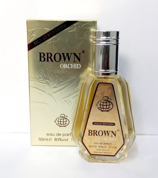 Brown Orchid Gold Edition by Fragrance World 50Ml
