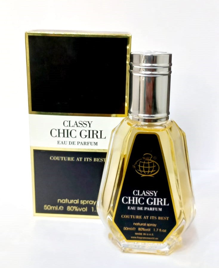 Classy Chic Girl by Fragrance World 50Ml Fragrance Asan Bazaar