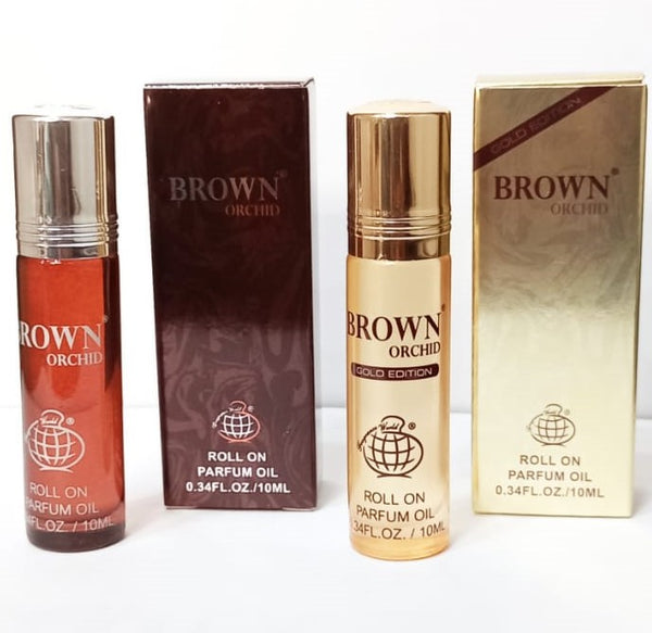 Brown Orchid Roll On by Fragrance World 10Ml