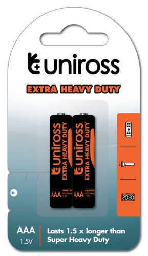 Primary Batteries 2AAA by Uniross