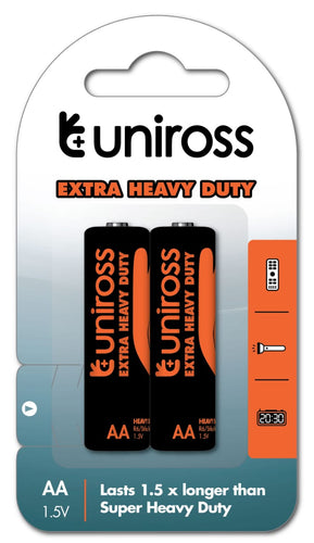 Primary Batteries 2AA by Uniross