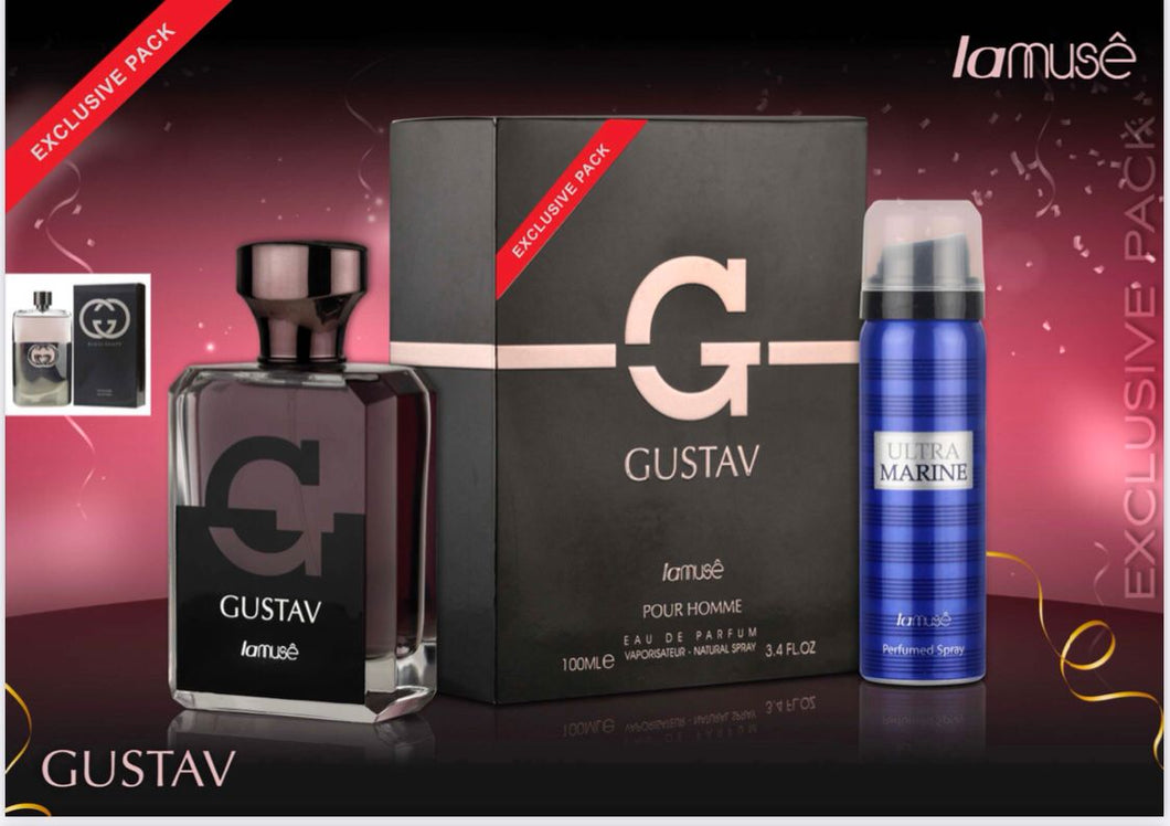 Gustav With Deodorant by La Muse 100 Ml