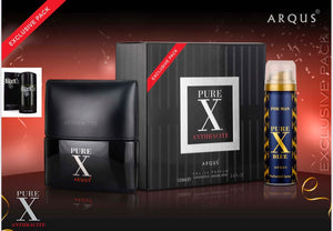 Pure X Anthracite With Deodorant by La Muse 100 Ml
