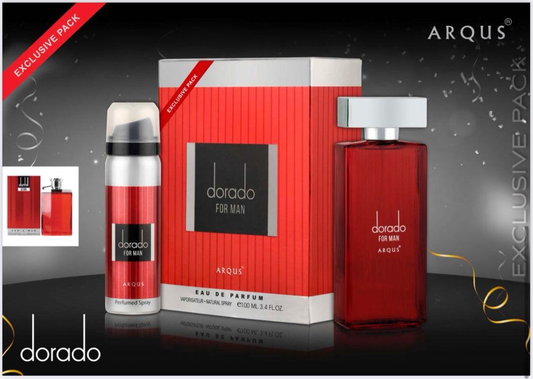 Dorado For Man With Deodorant by La Muse 100 Ml