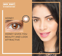 Eyes Contact Lenses Multiple Colors (0.00 to -10.00) by Quick Beauty