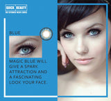 Eyes Contact Lenses Multiple Colors (0.00 to -10.00) by Quick Beauty