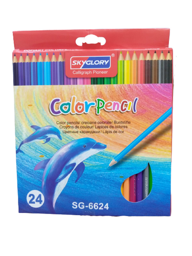Sky Glory Color Pencil 24 Colors
