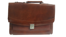 Load image into Gallery viewer, Leather Laptop Bag