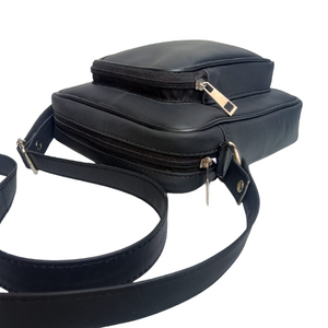 Leather Cross Bag Men and Women