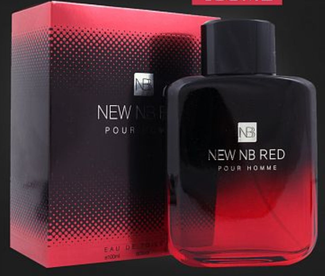 NEW NB RED POUR HOMME EDT 115ML NEW NB