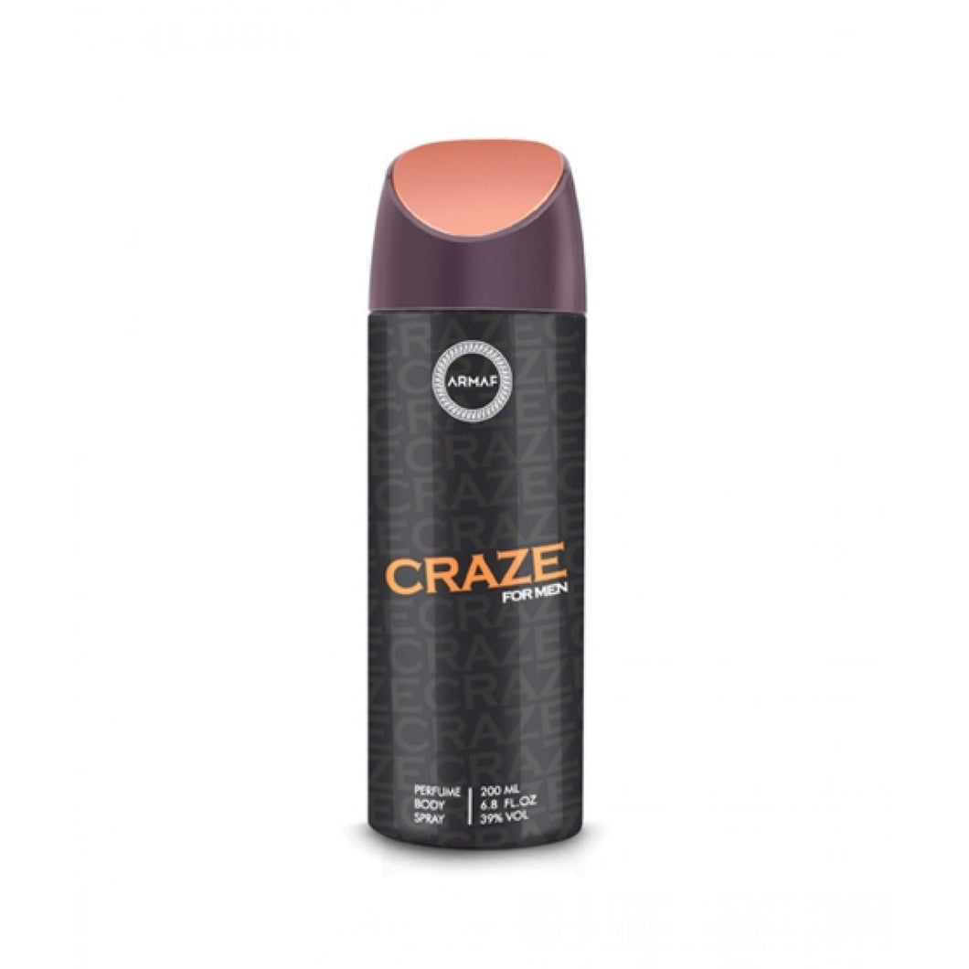 Craze Deodorant Body Spray For Men - 200 Ml