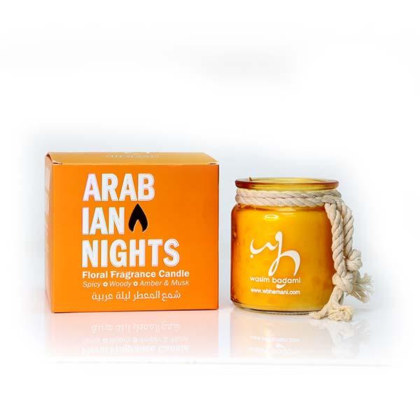 Arabain Nights Scented Candle WB by Hemani