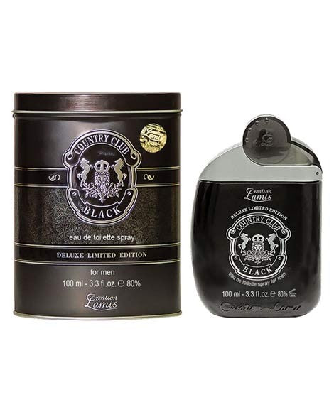 Country Club Black Perfume for Men - 100 ml