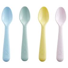 Kalas Spoon Multiple Colors 4 Pieces by Ikea